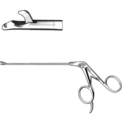 BASKET FORCEPS SCOOP NOSE