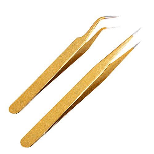 Magnetic Eyelashes Tweezer Anti-magnetic Tweezers