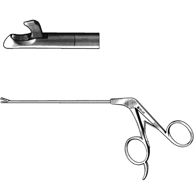 BASKET FORCEPS BLUNT NOSE