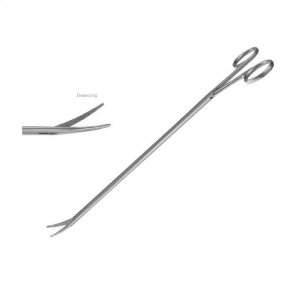 Thoracoscopic Dissecting Scissors – Curved