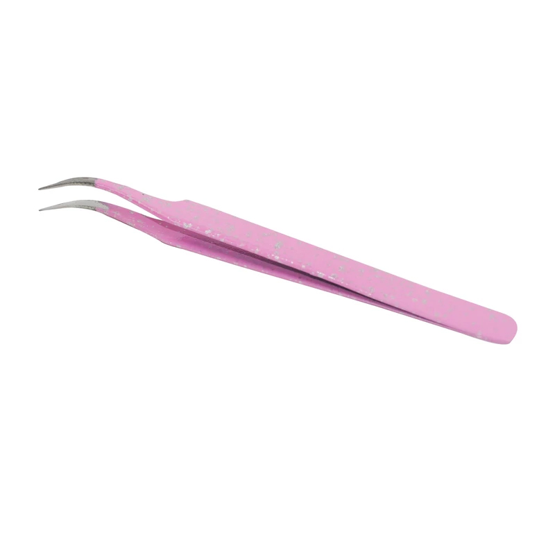 Glitter Alluring Lash Extension Tweezers – Available in different colors